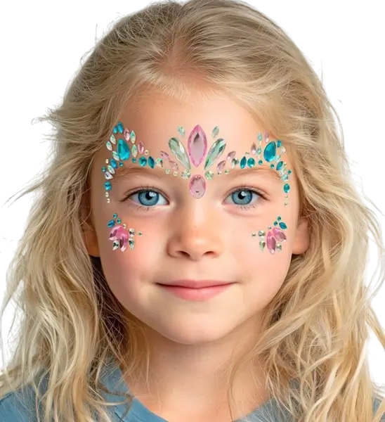 Bijoux Visage Licorne - Strass Face Child