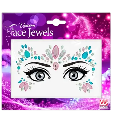 Bijoux Visage Licorne - Strass Face Child
