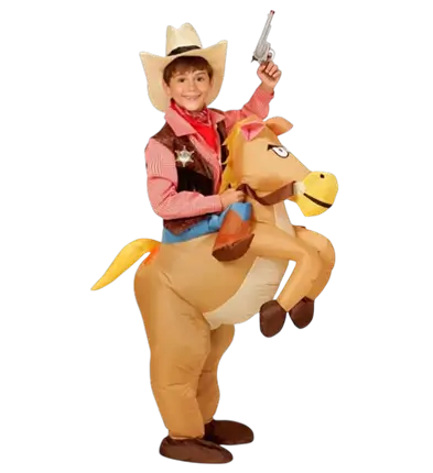 Inflatable Horse Costume - Humorous Disguise