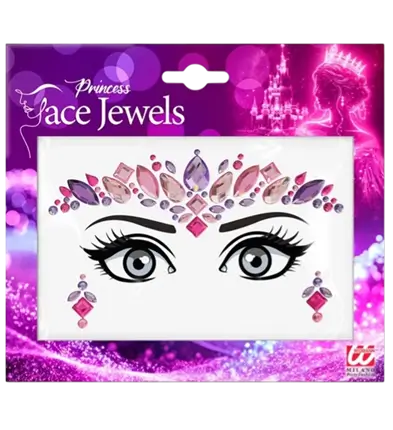 Princess Face Jewellery - Strass Carnaval Enfant