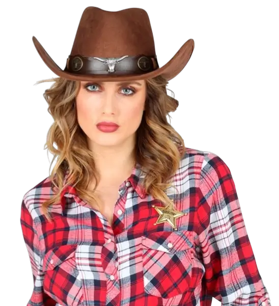 Genuine Sheriff's star - Cowboy Far West badge