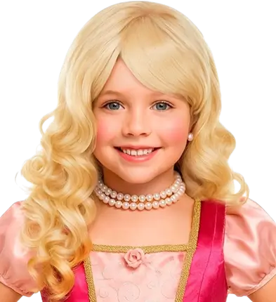 Children's Princess wig - Perruque Carnaval