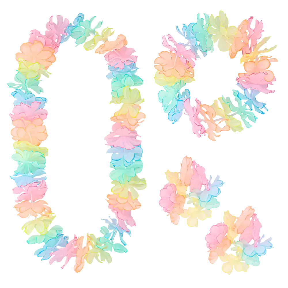 Hawaiian Pastel Kit - Hawaiian Disguise Accessories
