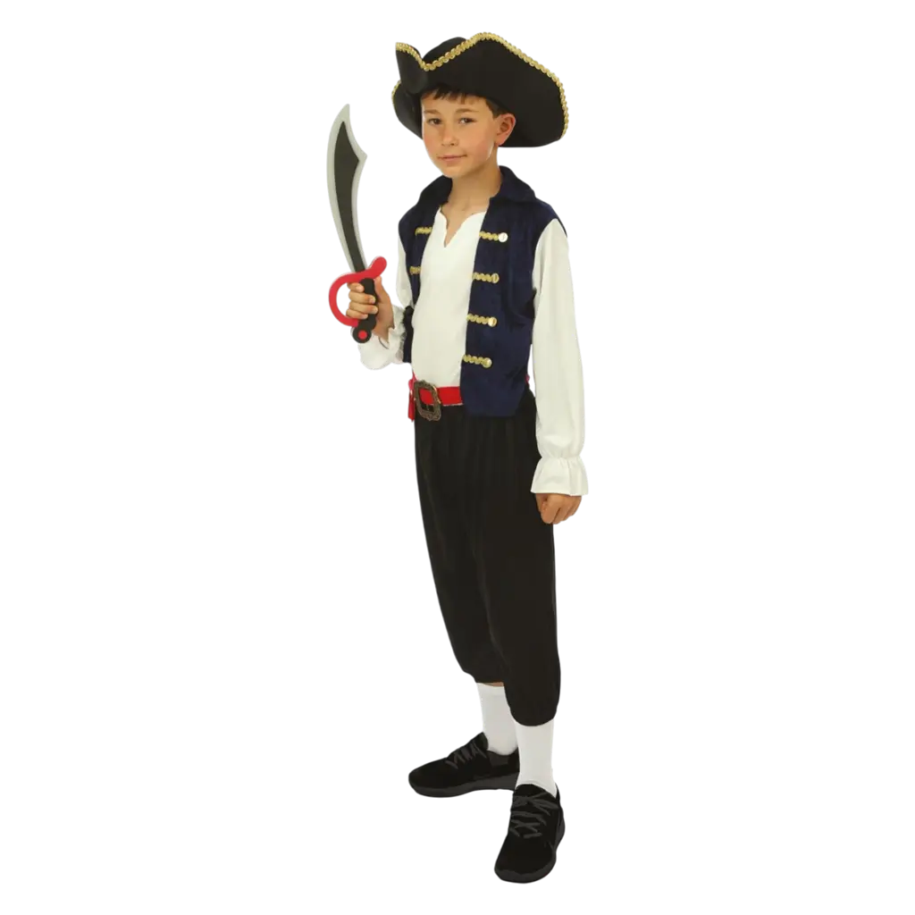 Boy's Pirate Disguise 7-9 years - Pirate Costume Child