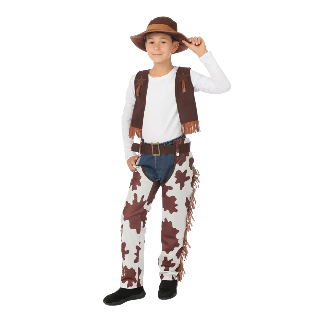Cowboy disguise for 5-6 year olds - Boy's Cowboy Costume
