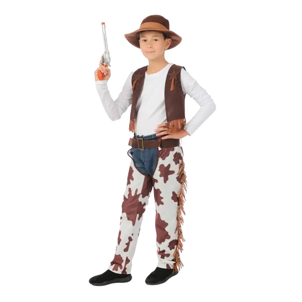 Cowboy disguise for 5-6 year olds - Boy's Cowboy Costume