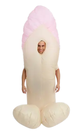 Zizi Adult Inflatable Disguise - One Size Festive Humour Costume