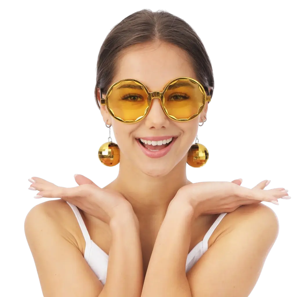 Disco Glasses - Disco Party Accessories