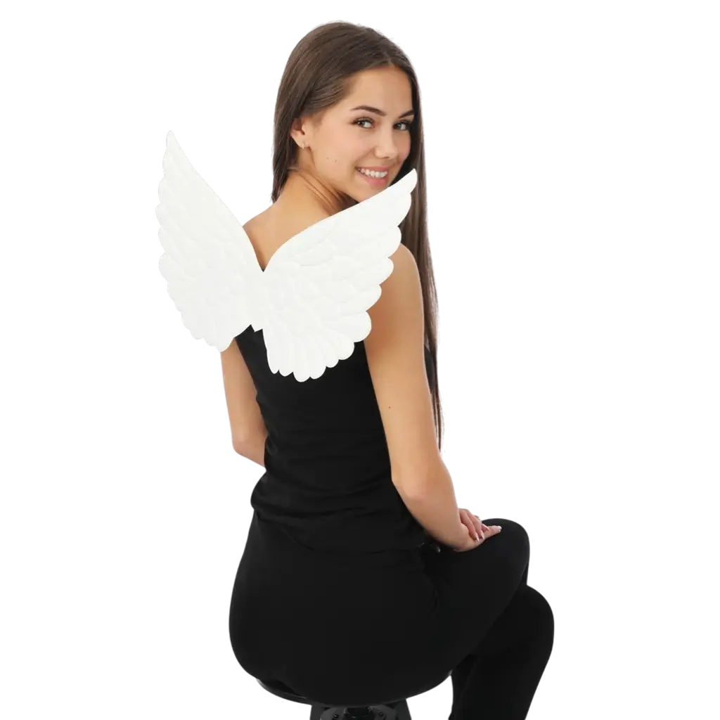 White Angel Wings 62 cm - Angel Disguise Accessories