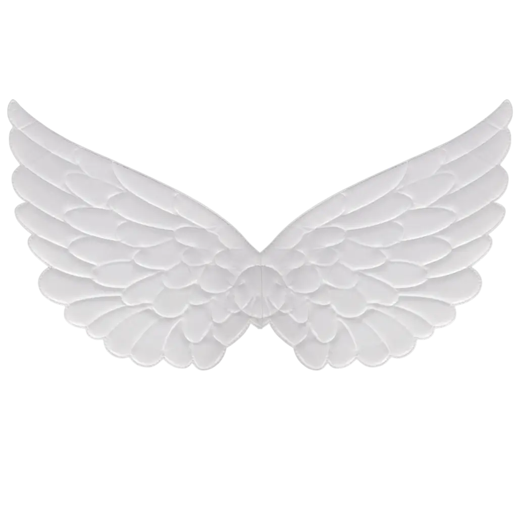 White Angel Wings 62 cm - Angel Disguise Accessories