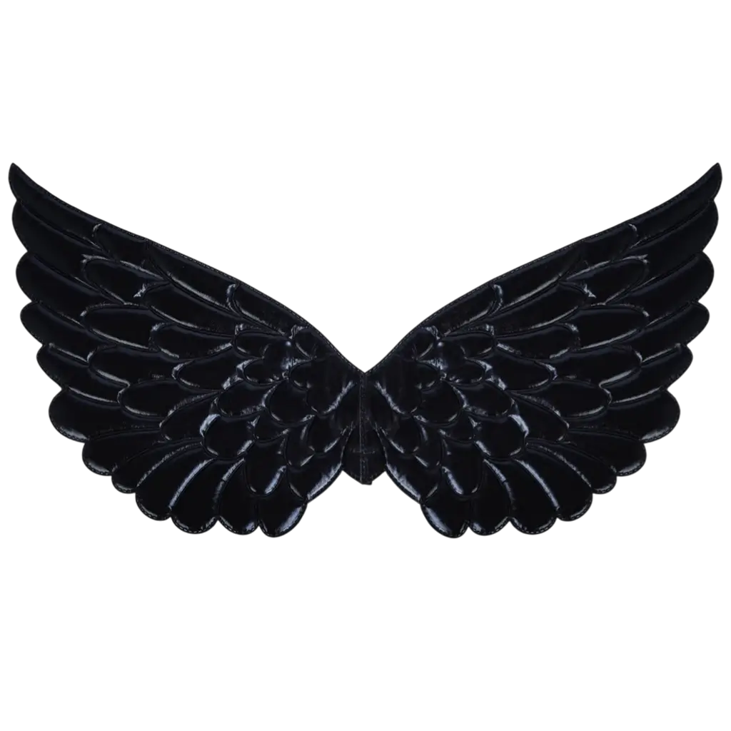Black Angel Wings 62 cm - Angel or Demon Disguise Accessories