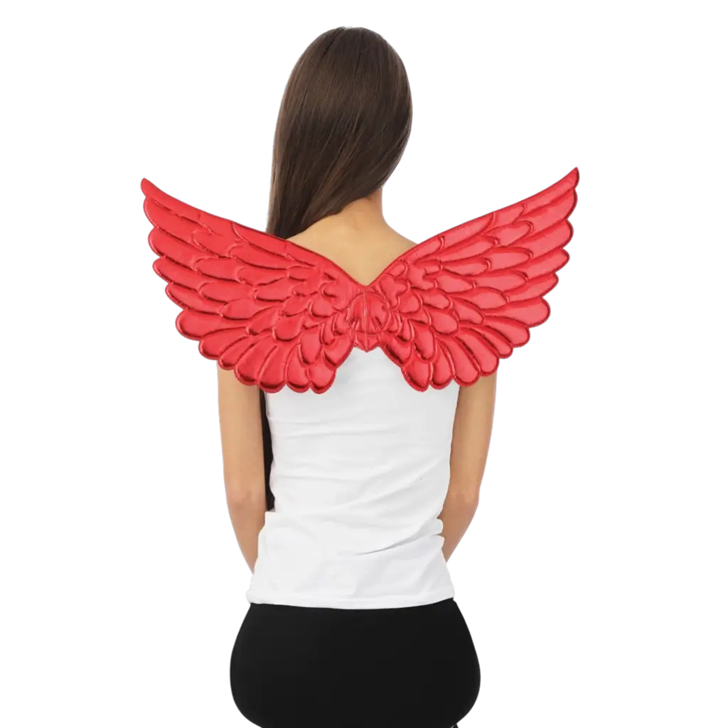 Red Angel Wings 62 cm - Angel or Devil Disguise Accessories