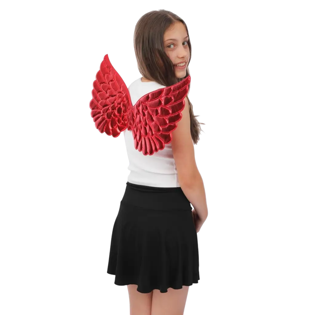 Red Angel Wings 62 cm - Angel or Devil Disguise Accessories