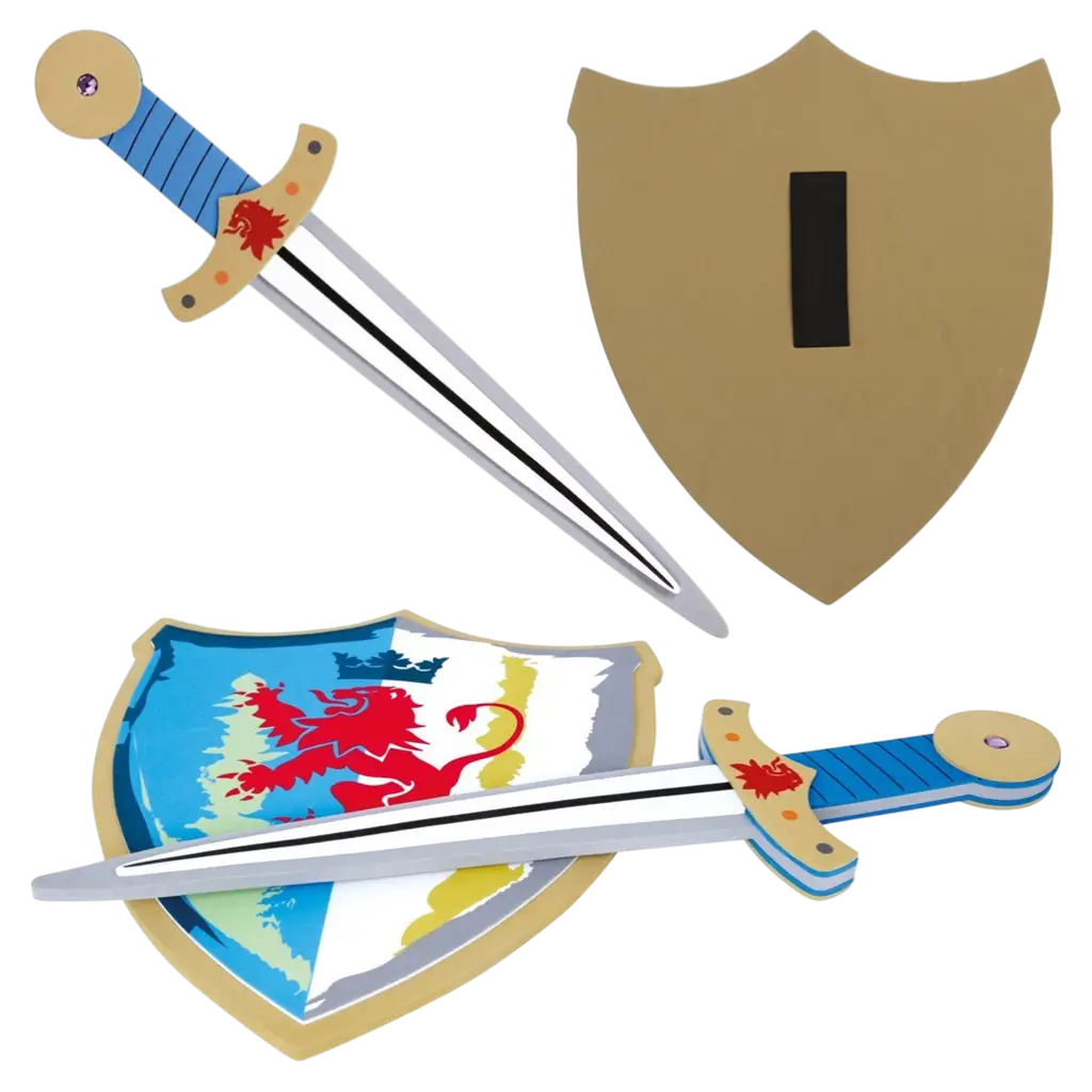 Child EVA Knight Set - Knight Sword and Shield