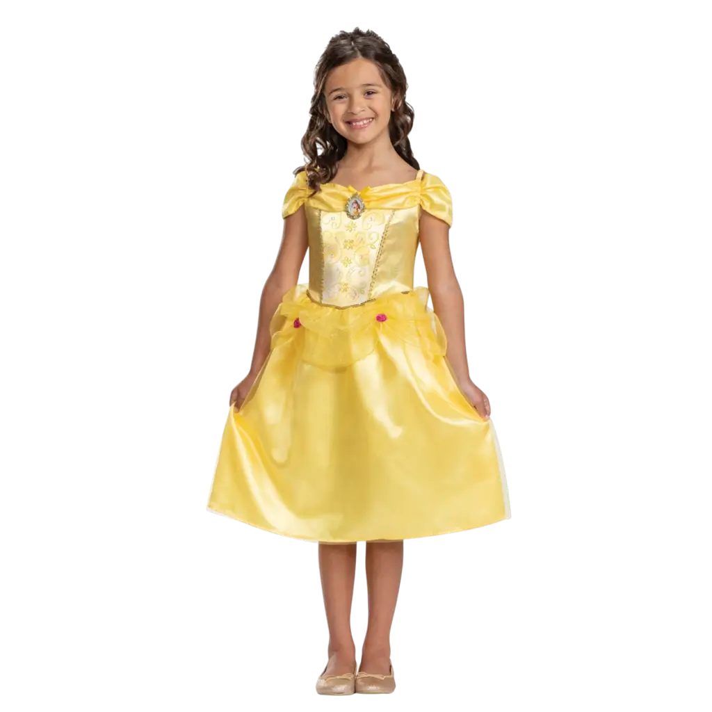 Belle Disney™ disguise for children aged 7-8 - Beauty and the Beast Princess costume