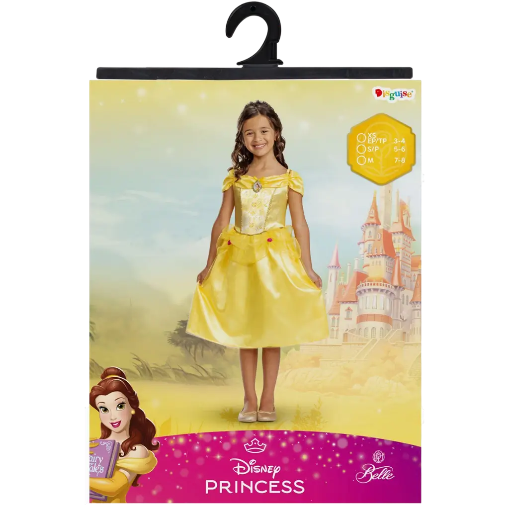 Belle Disney™ disguise for children aged 7-8 - Beauty and the Beast Princess costume