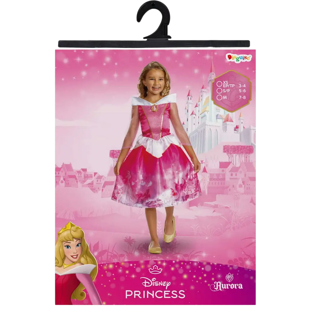 Aurora Disney™ Child Costume 5-6 Years - Princess Costume