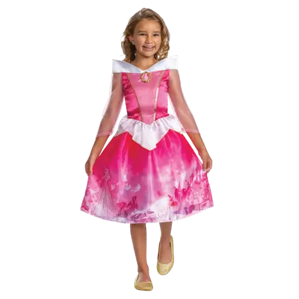 Aurora Disney™ Child Costume 5-6 Years - Princess Costume