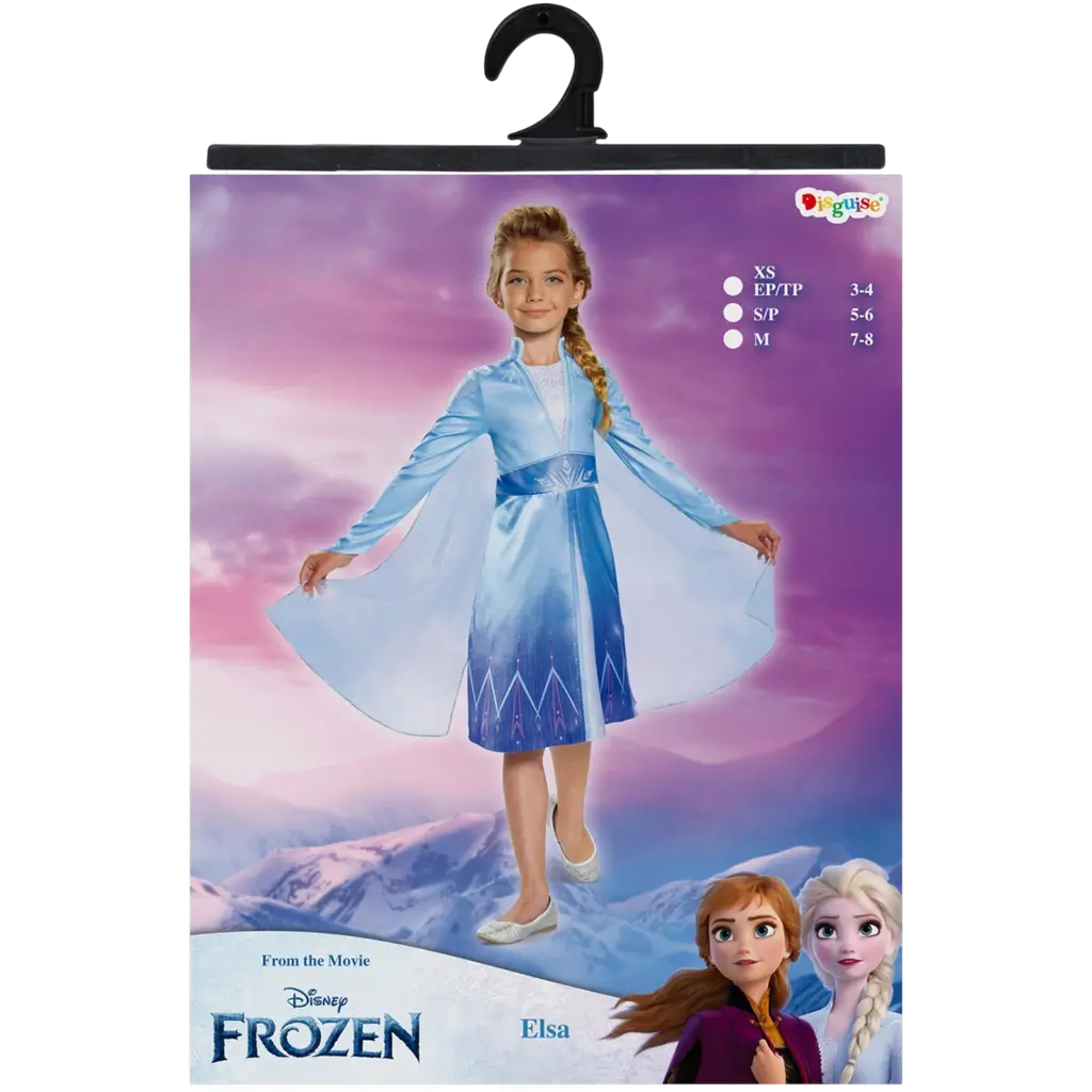 Elsa Disney™ Snow Queen Disguise Child 7-8 Years
