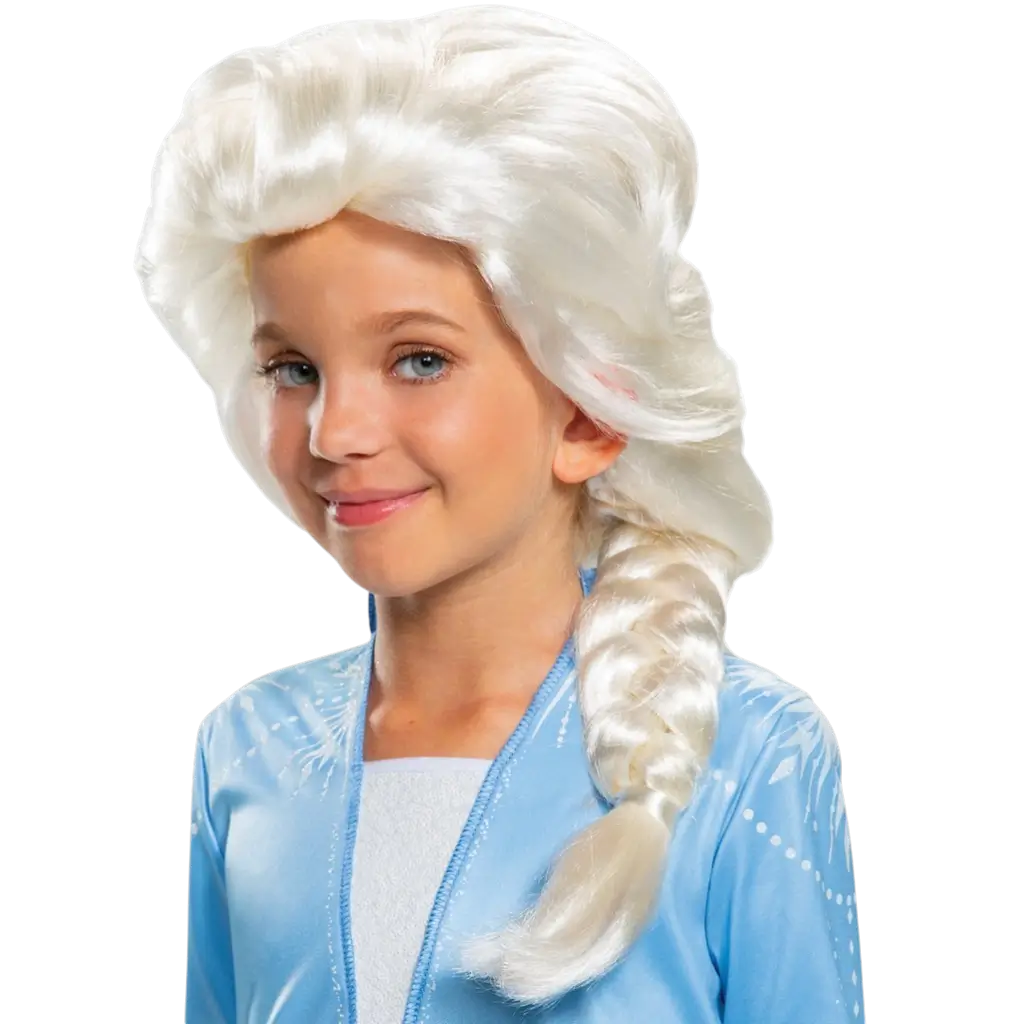 Elsa Disney™ Child Wig - Snow Queen Accessories