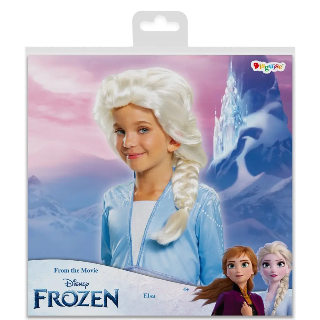Elsa Disney™ Child Wig - Snow Queen Accessories