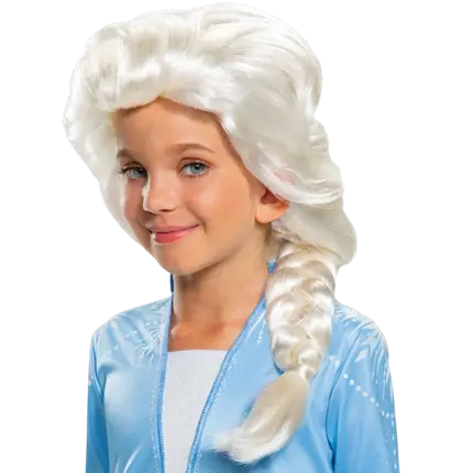 Elsa Disney™ Child Wig - Snow Queen Accessories
