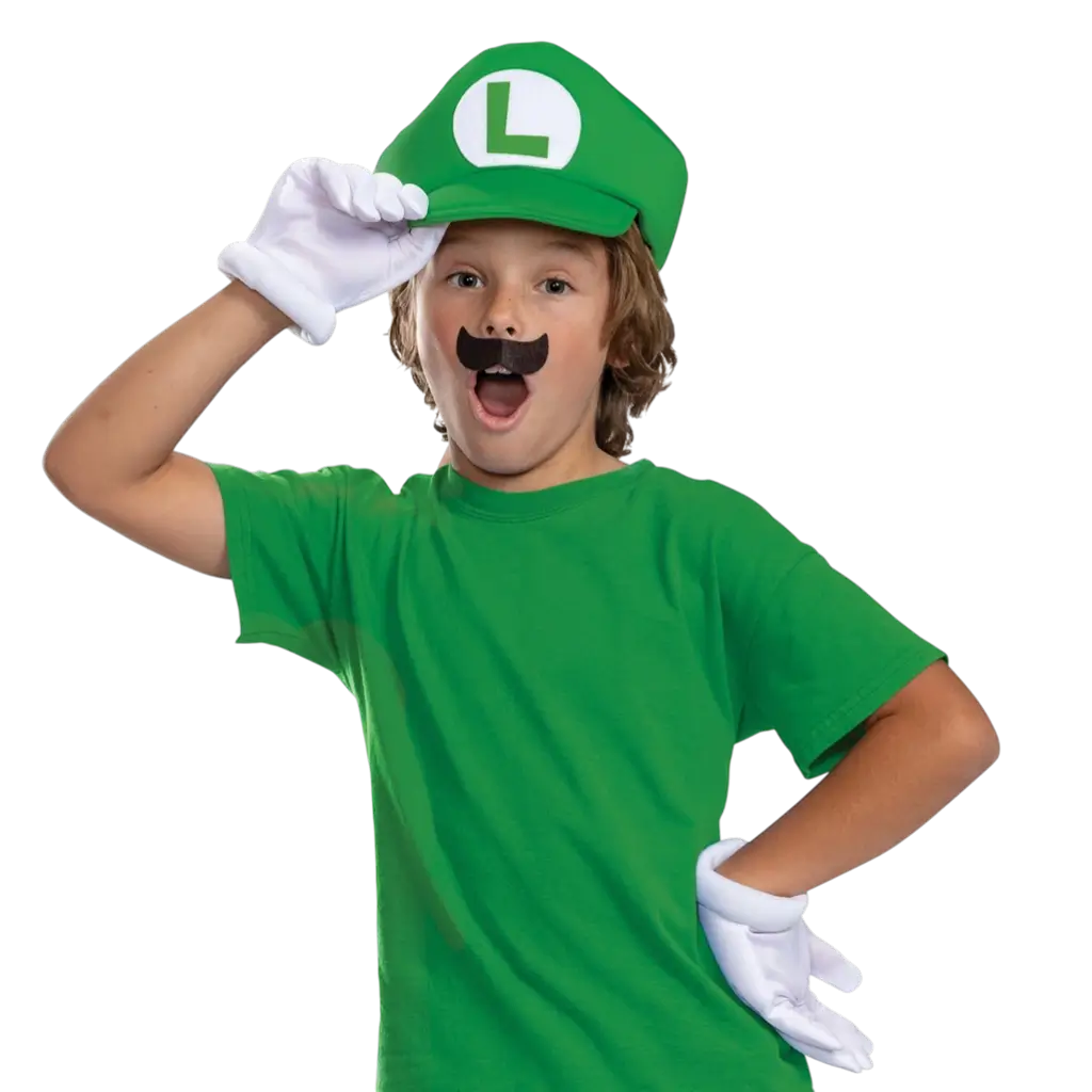 Luigi Super Mario™ Children's Accessory Kit