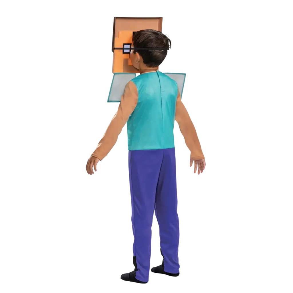 Steve Minecraft™ Disguise Child 7-8 Years
