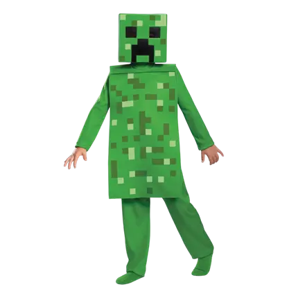 Creeper Minecraft™ Kids Disguise 7-8 Years