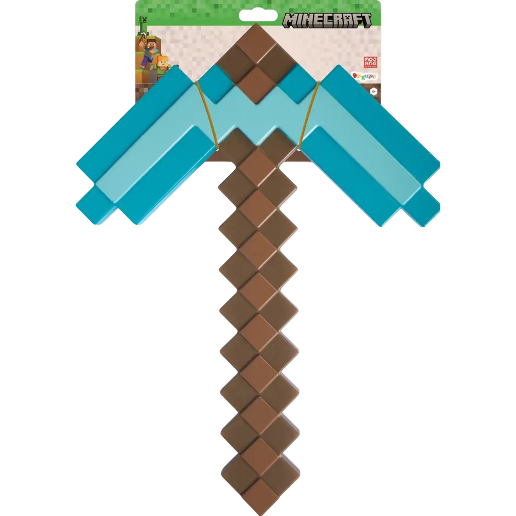 Minecraft™ pickaxe - Children's fancy dress accessories