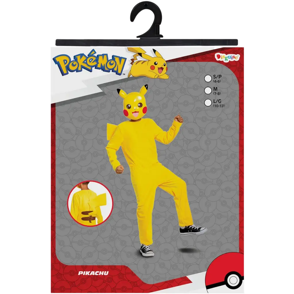 Pokémon™ Pikachu Disguise 7-8 Years Old