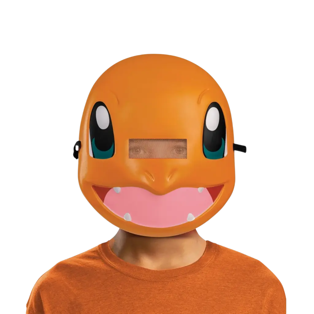 Pokémon™ Salamèche Mask for Children - Disguise Accessories