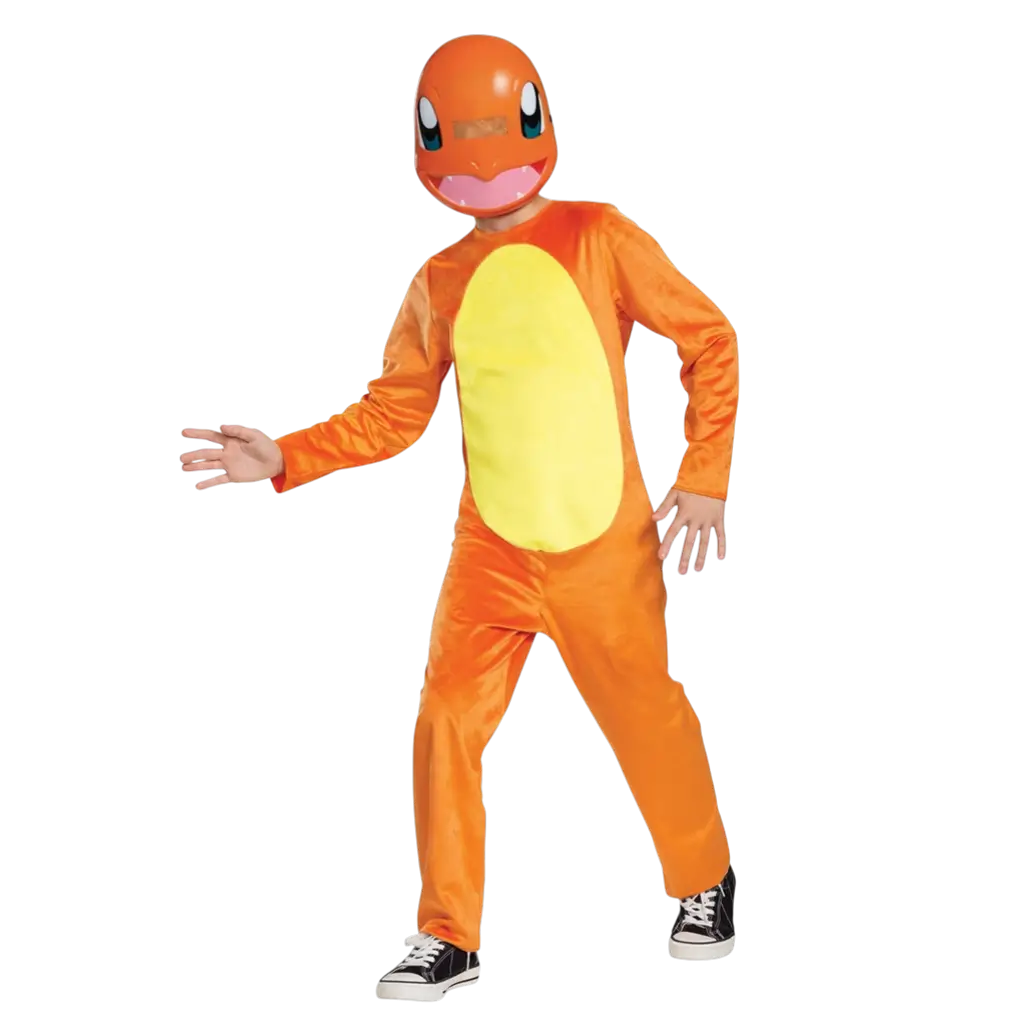 Pokémon™ Salamèche Mask for Children - Disguise Accessories