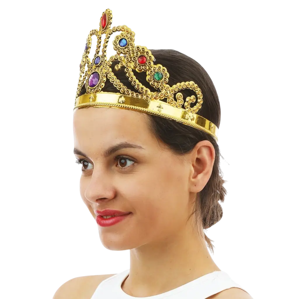 Couronne de Reine Or - Princess Child Accessories