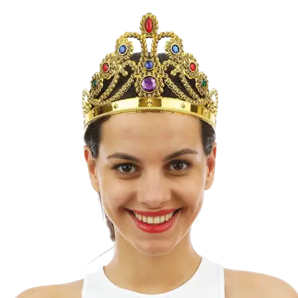 Couronne de Reine Or - Princess Child Accessories