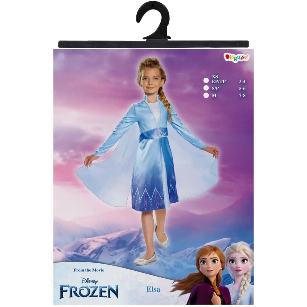 Elsa Disney™ Snow Queen disguise for children aged 3-4 - Princess costume