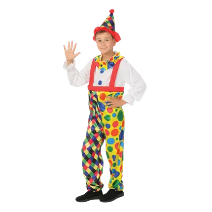 Children's Clown Costume 5-6 Years - Clown Costume