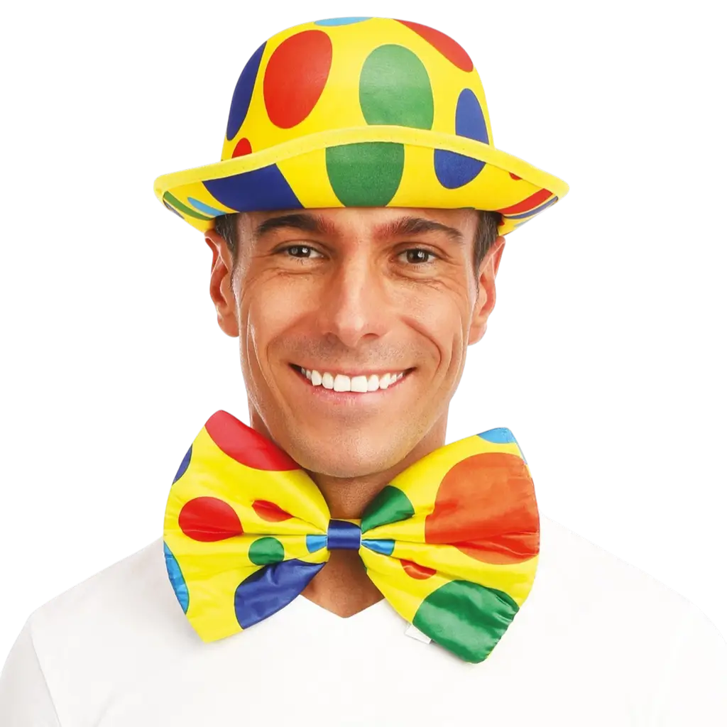Adult Clown Bowler Hat - Disguise Accessories