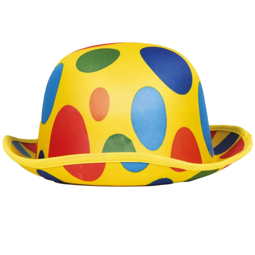 Adult Clown Bowler Hat - Disguise Accessories