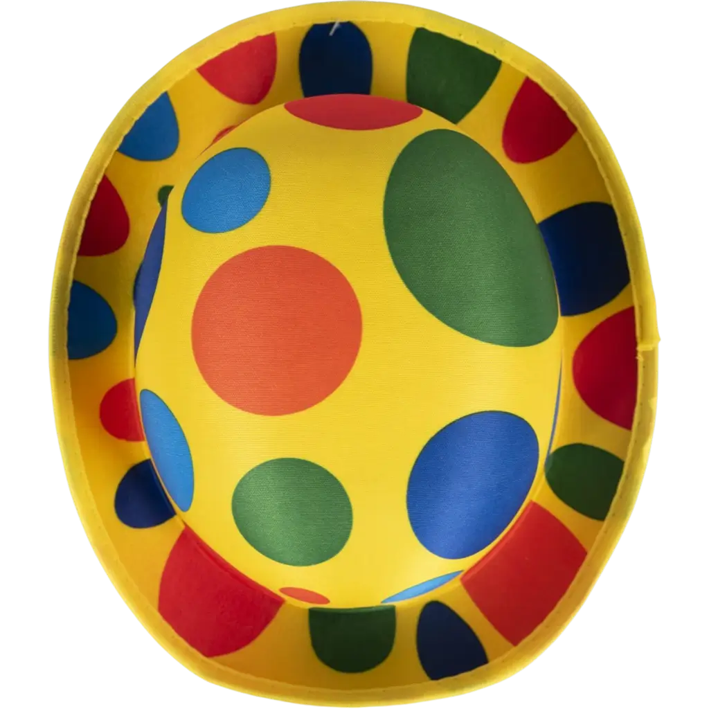 Adult Clown Bowler Hat - Disguise Accessories