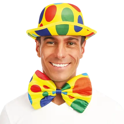 Adult Clown Bowler Hat - Disguise Accessories