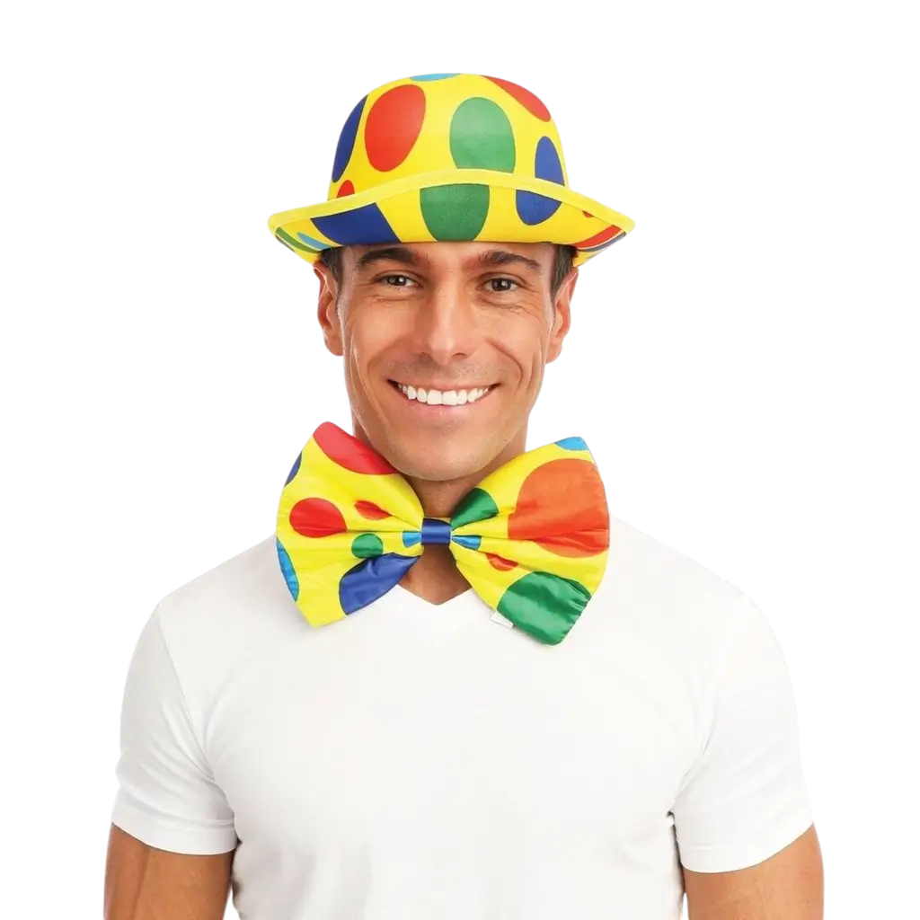 Giant Clown Bow Tie - Disguise Accessories