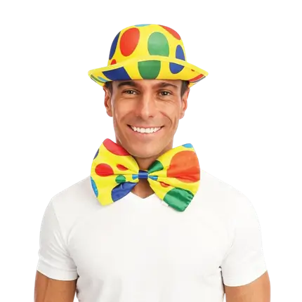 Giant Clown Bow Tie - Disguise Accessories