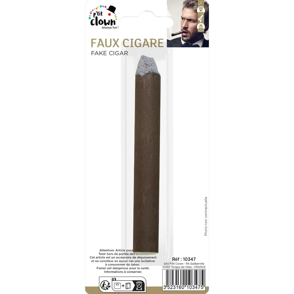 Fake Cigar 11 cm - Disguise Accessories