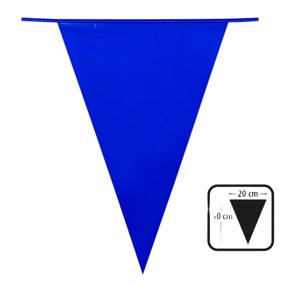 Blue Pennant Banner - Boy's Birthday Party decoration