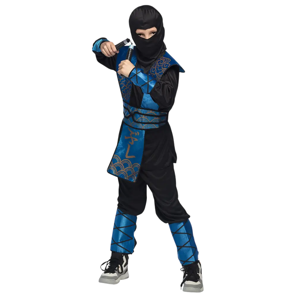 Child Ninja Weapons Kit - Ninja Disguise Accessories Boy Carnival