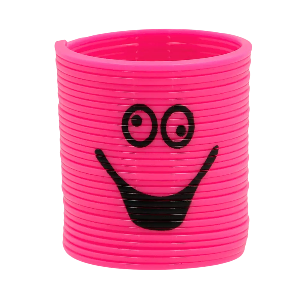 Children's toy springs x6 Smile - Birthday Gifts Guests