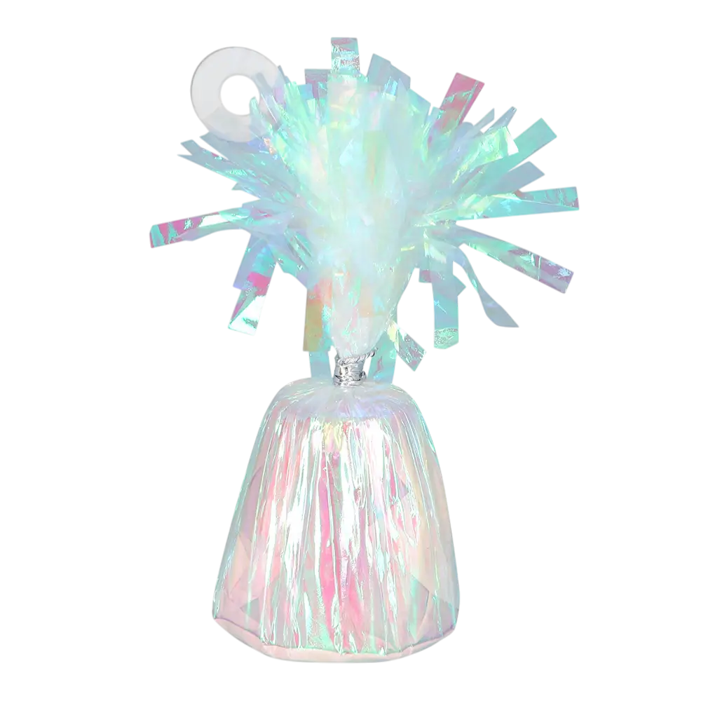 Iridescent Helium Balloon Weight - Birthday Balloon Accessories