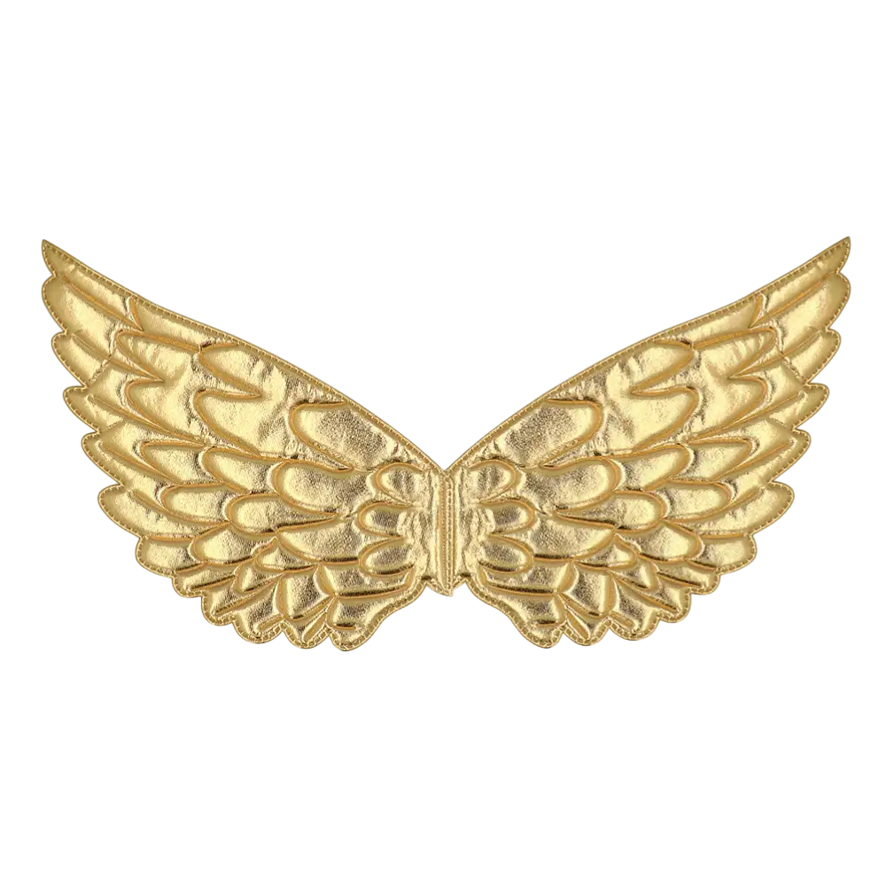Golden Angel Wings - Angel Woman Carnival Evening Disguise