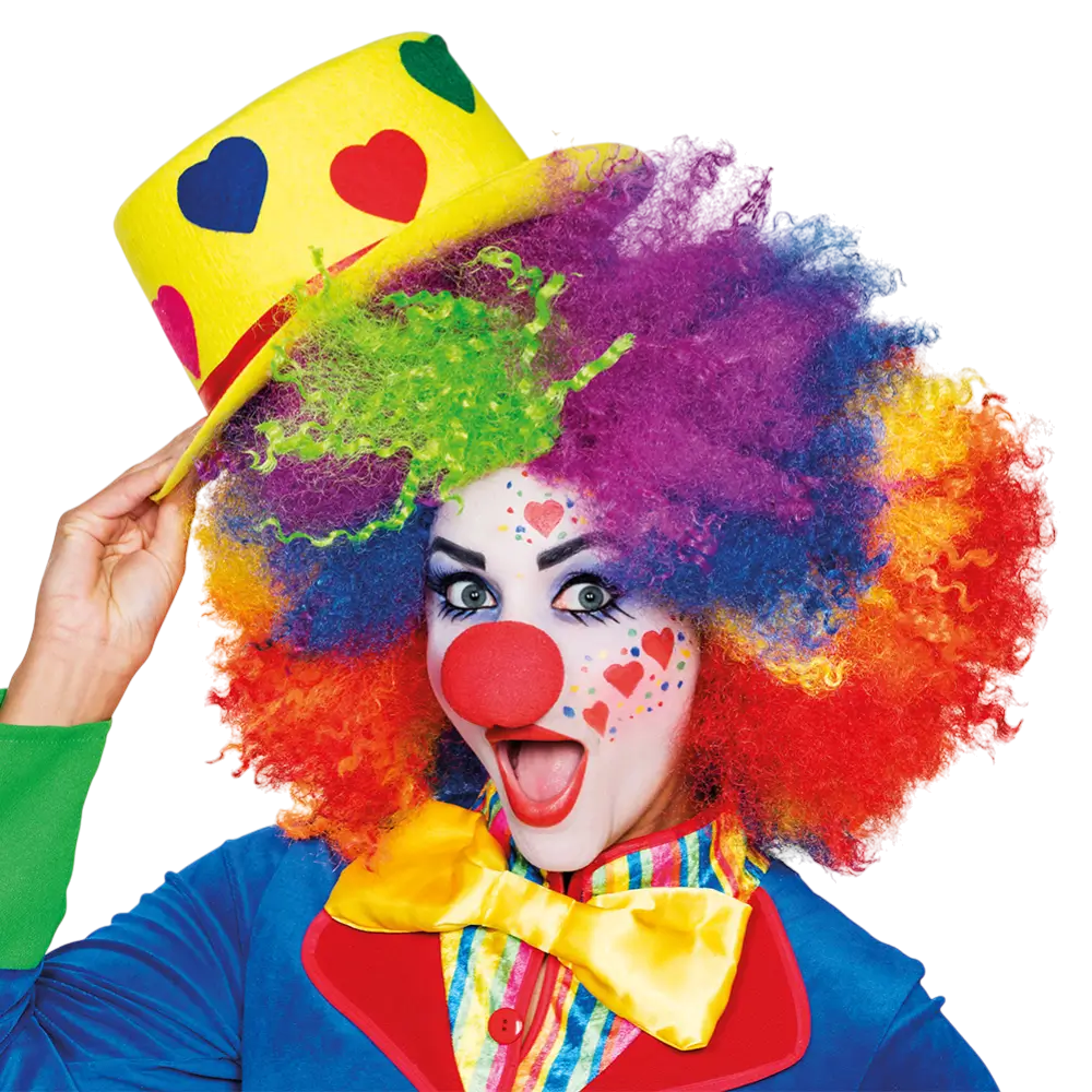 Complete Clown Make-Up Kit - Maquillage Carnaval Halloween Enfant